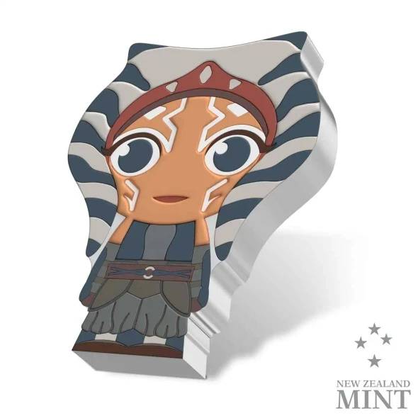 2023 Niue Star Wars The Mandalorian Ahsoka Tano 1oz Silver Chibi Coin
