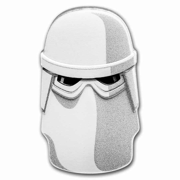 2021- 1 OZ Silver Proof - The Faces of the Empire – Imperial Snowtrooper