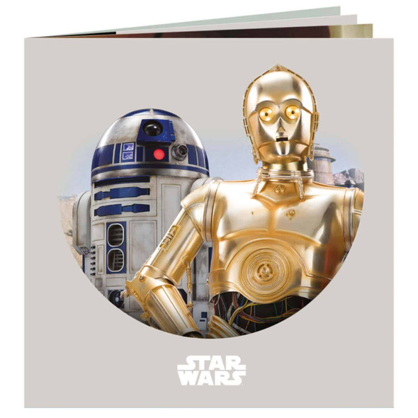 2023 - Star Wars R2-D2 and C-3PO UK 50p Silver Proof Colour Coin - 05744/12510