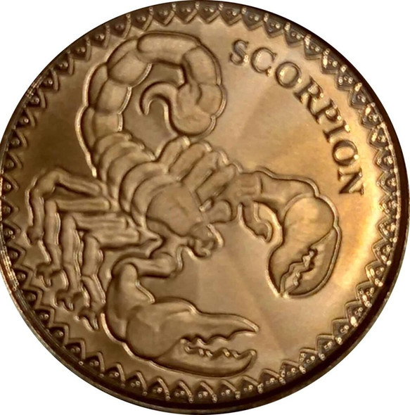 2022 - Scorpion 1 oz 999 Silver Chad 500 Francs Proof Like