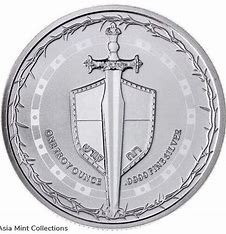 2023 - Sword of Truth 1oz Silver 9999 Niue $2 ST / BU *Truth Series*