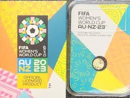 2023 - Australia $5 FIFA WOMEN'S World Cup Emblem 0.5 Grams Gold PL in Coincard