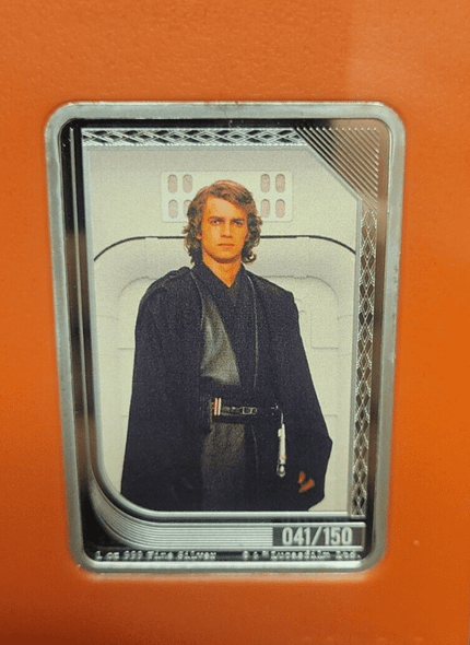 2023 - ANAKIN SKYWALKER Star Wars MINT Trading Coin -NIUE- 1 oz Silver $2 - #41