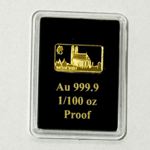 2022 - Coin | Coin Munich Au 999.9 1/100oz Fine Gold 999/1000 | Fine Gold 999/1000
