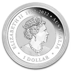 2023 - Australia Wombat 1 oz 9999 Silver $1 Silver Coin ST/BU