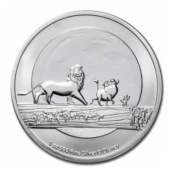 2021 - 2Dollars Niue Disney HAKUNA MATATA 1oz Silver 999