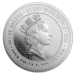 2021 - 1oz VICTORY•THROUGH•HARMONY ST.HELENA 1£ silver 999