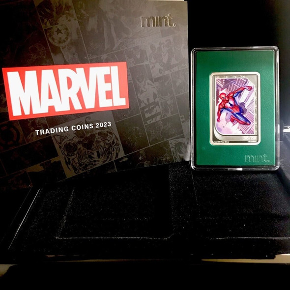 2023 Marvel Mint Trading Coins SPIDER-MAN 205/250 Limited Mintage