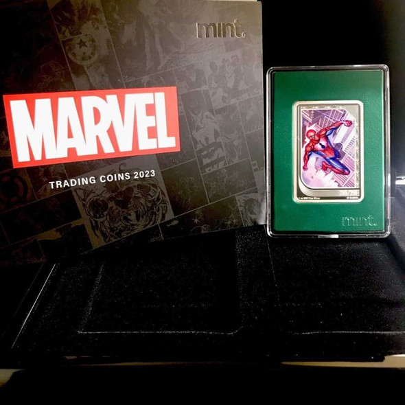 2023 Marvel Mint Trading Coins SPIDER-MAN 205/250 Limited Mintage