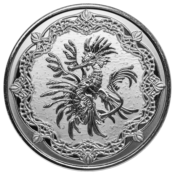 2022 - Sea Dragon 1 Oz 999 Silver Samoa 2 Tala Proof Like