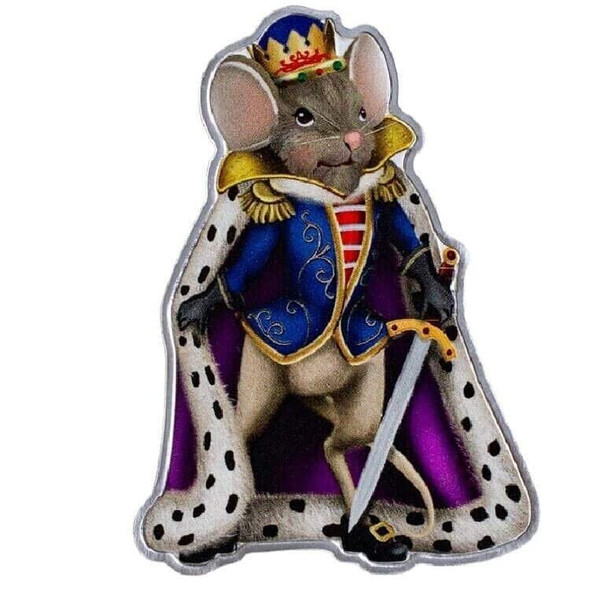 2023 - The Mouse King The Nutcracker PAMP Salomon Islands 1oz Silver PP with Original Packaging