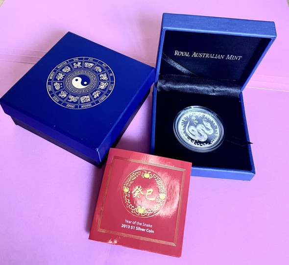 2013 Year of the Snake One Ounce Lunar Series – Royal Australian Mint