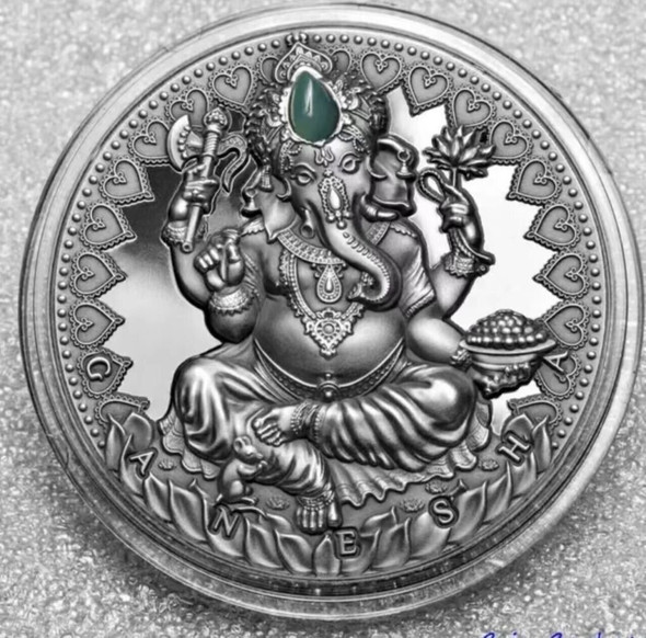 2019 Cameroon World Culture Ganesha - 2 oz