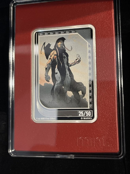 2023 MARVEL Mint Trading GORR 25/50 and BLACK PANTHER 48/250 Killer Combo!!