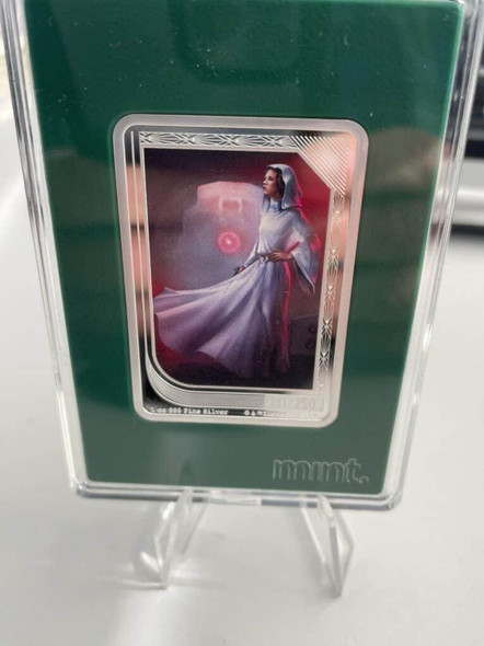 2023 - Rare Niue Star Wars Mint Trading Coins Limited Princess Leia Organa 124/250