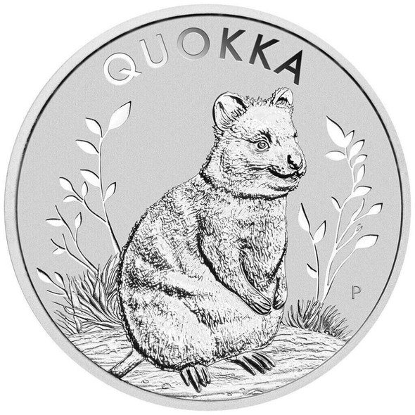2023 - Quokka 1 Oz 999 Silver 2023 Australia 1 Dollar ST/BU