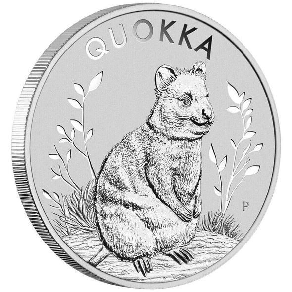 2023 - Quokka 1 Oz 999 Silver 2023 Australia 1 Dollar ST/BU