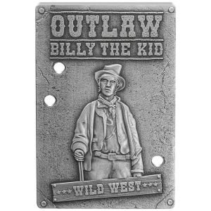 2023 - 1 oz Niue - BILLY the KID Revolverheld - Antique Finish - 2 NZD