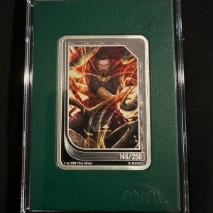 2023 - SOLD OUT mint Trading Coins Marvel Doctor Strange 146/250 worldwide 1oz