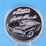 2023 - Samoa FAST AND FURIOUS QUARTER MILE AT A TIME 1oz Silver 999 ST/BU