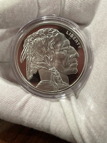 2022 - 1oz Buffalo Silver Round .999 One Troy Ounce Fine Silver Bullion