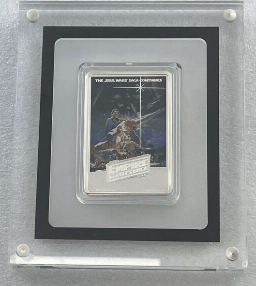2017 Star Wars - The Empire Strikes Back - 1oz Fine Silver Unique Coin