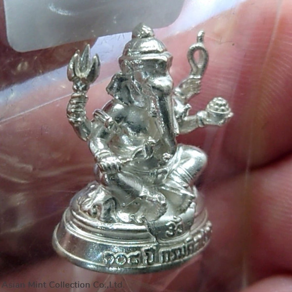 2019-Silver Ganesha statue, commemorative 108 years of the establishment of the Fine Arts Department