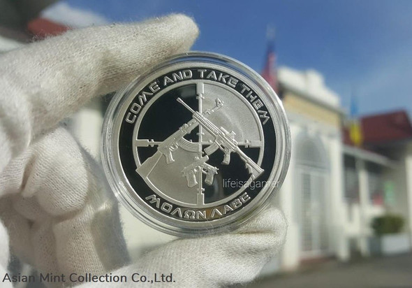 Silver Bullet Silver Shielsd (SBSS) Ag47 1 oz Silver Proof Like in Briefcase (with Certificate)