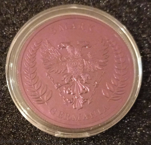 2020 - Germany 5 marks "space pink edition" - 1 oz silver