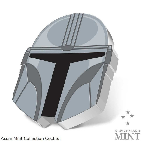 2023 Niue Star Wars Mandalorian Helmets Din Djarin 1oz Silver Proof Coin