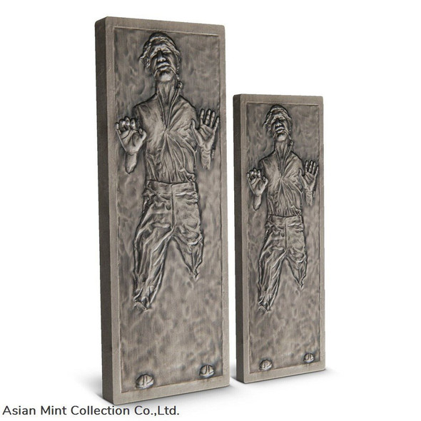 2022- Star Wars- Han SoloT in Carbonite - 3 OZ Silver Proof Coin