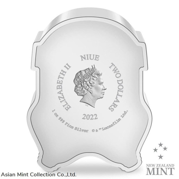 2022 Niue The Faces of the First Order TIE Fighter Pilot 1oz Silver Coin