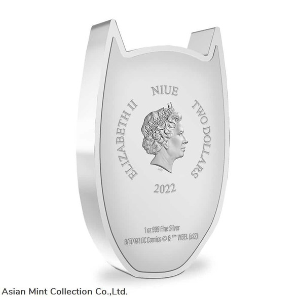 2022 Faces of Gotham - Batman 1oz Silver Coin