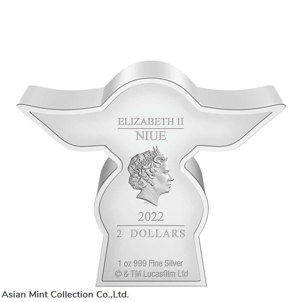 2022 - Star Wars™ – Yoda™ 1oz Silver Chibi® Coin