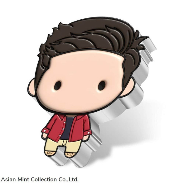 2022 - 1 Oz Silver Proof- FRIENDST - Ross GellerT Chibi