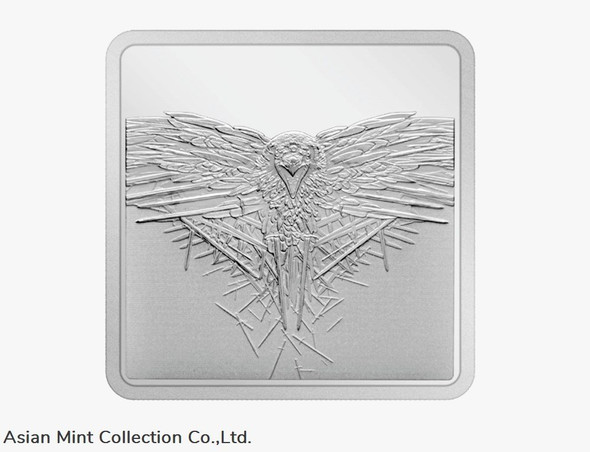 2022 - 1 Oz Silver Proof Coin - Game of ThronesT - Three Eyed Raven