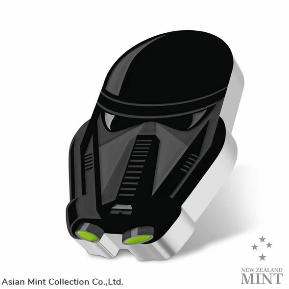 2022 - The Faces of the Empire Death Trooper 1oz Silver Coin Niue