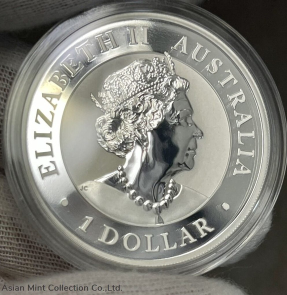 2021 Australian Emu 1oz Coloured Silver Coin - Melbourne Money Expo ANDA Special