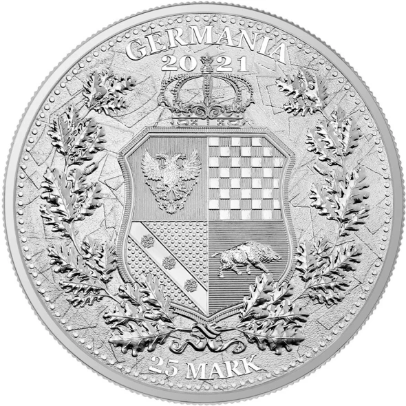 2021 - Allegories: Austria & Germania 1 oz Silver BU