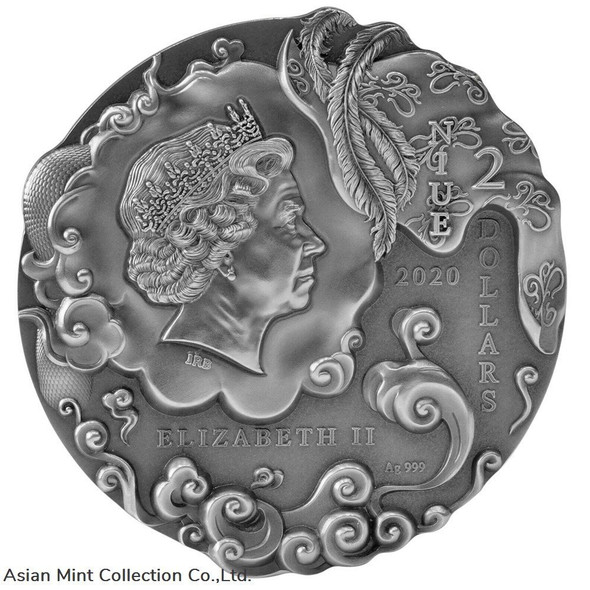 2020 - Journey to the West - Sun Wukong - $2 silver coin 2 oz