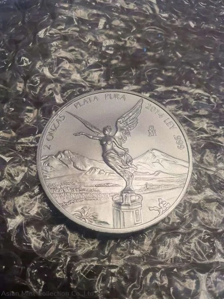2014 Mexico Libertad Silver Coin - 2oz