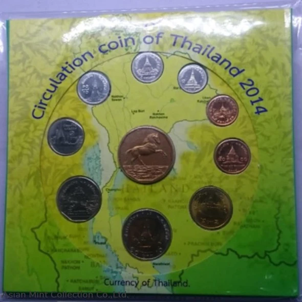2014 - Circulation coin panel complete set