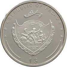 2011- 1 dollar Silver coin Anemonefish Palau