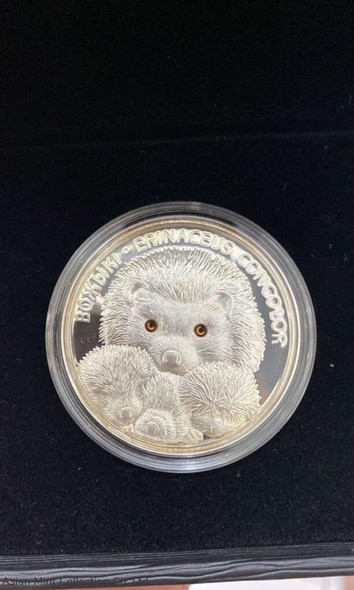 2011 - Erinaceus Concolor With Swarovski Crystal