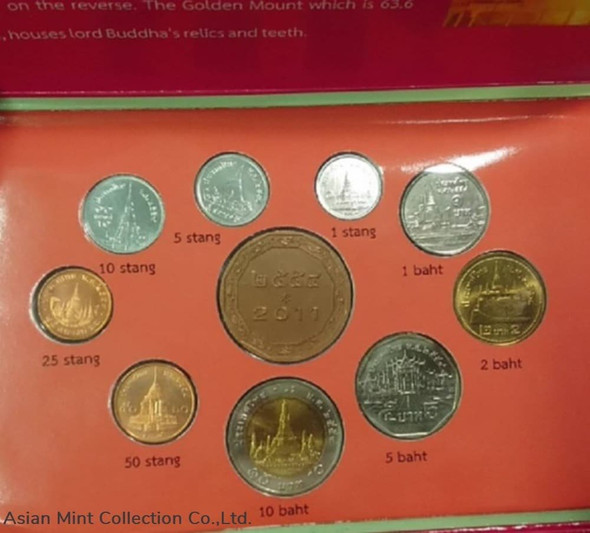 2011 - Circulation coin panel Complete set and Zodiac coin (The Year of the Rabbit)