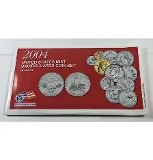 2004 - United States Mint Uncirculated Coin Set Denver Mint