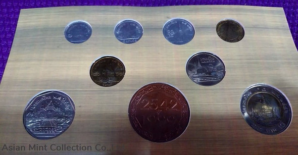 1999 - Circulation coin panel Complete set and Zodiac coin (The Year of the Rabbit)
