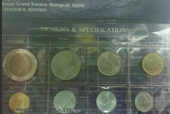 1994 - Circulation coin panel Complete set