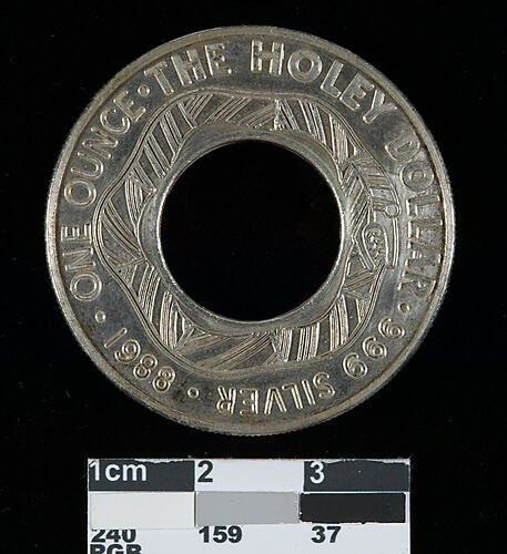 1988 - Holey Dollar &amp; Dump Silver Proof Pair