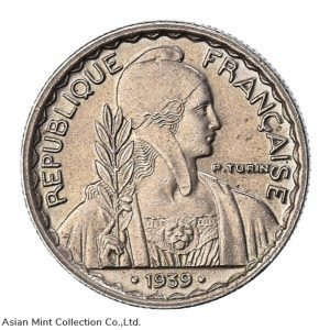 1939 - 10 cents Republique Francaise Coin